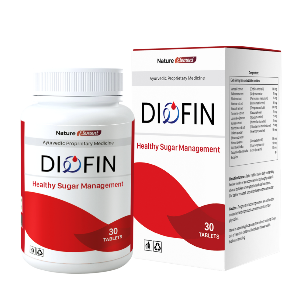 Diofin Supplement Bottle
